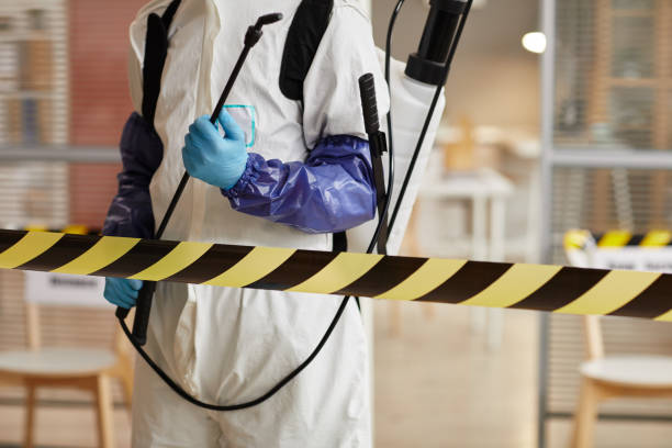 Professional Infectious Disease Decontamination technician working in Underwood, IA